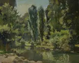 Alfonso Corradi, Lungo il ruscello