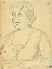 Ritratto di donna by Achille Funi, offered Jan 2022