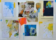 Oddino Guarnieri, Yesterday Today Tomorrow?, 2008, Signature and date on the right in the composition. On the reverse: signature