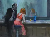 Alberto Sughi, Girl on the stool