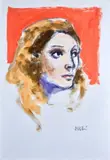 Alberto Sughi, Portrait of a woman
