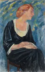 Ritratto di signora by Ludolf Verworner, offered Dec 2021