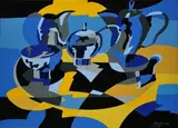 Ugo Nespolo, Tea set