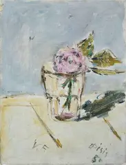 Fiore nel bicchiere by Filippo de Pisis, offered Dec 2021
