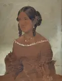 Gerolamo Induno, Portrait of a lady