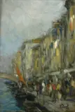Marcello Vianello, Venice, 1983, Signature and date lower right.