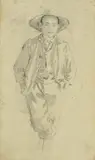 Telemaco Signorini, Young farmer with his hands in his pockets