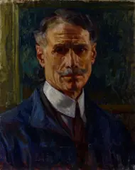 Giorgio Kienerk, Self portrait, Exhibition: