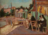 Ulvi Liegi, Beach huts and nuns