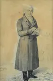 Jan Ksawery Kaniewski, Self portrait, 1836, Signature and date lower right.