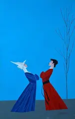 L'incontro by Veniero Canevari, offered Nov 2021