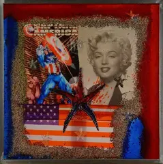 Omar Ronda, Marilyn frozen, Sul verso: firma