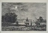 Charles-François Daubigny, Claire de Lune à Valmondois