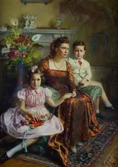 La famiglia by Sinibaldo Tordi, offered Oct 2021