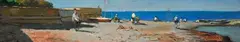 Spiaggia dei tre ponti (Livorno) by Giorgio Luxardo, offered Oct 2021