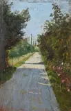 Giovanni Fattori, Vialetto tra il verde