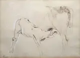 Alfonso Boninsegni, Il vitellino che poppa, cm.