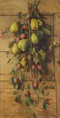 Giovanni Sandrucci, Natura morta con pere e uva