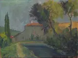 Edoardo Gordigiani, Paesaggio di campagna