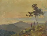 Guido Arnolfo Gentile, Georgica, Sul verso: etichetta manoscritta dell'autore con titolo.