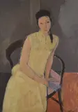 Aldo Salvadori, Woman in yellow dress