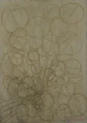 Formation by Primo Conti, 1970, Signature and date lower right. Authentication of the author on photo., offered Sep 2021
