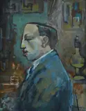 Mino Maccari, Portrait of Longanesi
