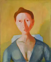 Figure by Virgilio Guidi, 1942, Signature top right. Authentication of the author on photo. Provenance: Florence, offered Sep 2021