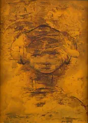 Without title by Mirko Basaldella, 1963, Signature and date lower right., offered Sep 2021