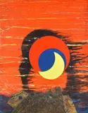 Roberto Crippa, Without title, 1971, On the reverse: "R. Crippa