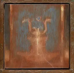 Coeli by Omar Galliani, 1989, On the reverse: signature, offered Sep 2021