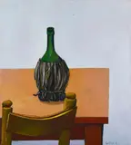 Renato Guttuso, Fiasco on the table