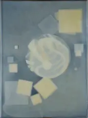 Domenico Bianchi, Without title, 1999, On the reverse: initials and date; Macro Museo d'Arte Contemporanea label