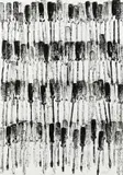 Arman, Sans Titre, 1977, Signature bottom center. Bibliography: