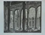 Luigi Rossini, View of the Ruin of San Paolo outside the walls