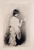 Giuseppe De Nittis, Jeune femme vue de dos