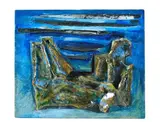 Camillo Catelli, Tide, 2012, On the reverse: signature
