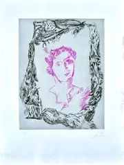 Face by Sandro Chia, Signature lower right; edition lower left., offered Jul 2021