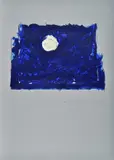 moon by Mario Schifano, Signature lower right., offered Jul 2021