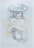 Renzo Vespignani, Faces of girls