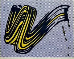 Brushstroke by Roy Lichtenstein, offered Jul 2021