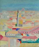Giuseppe Cesetti, Veduta di Roma