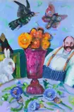 Antonio Possenti, Senza titolo, oil on canvas board