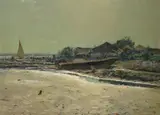 Paride Castellan, Paesaggio a Monfalcone