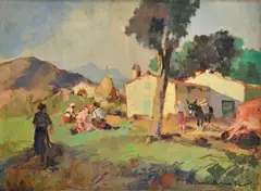 Paesaggio by Carlo Domenici, offered Jul 2021