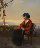 Domenico Induno, La preghiera