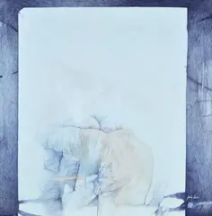 Pedro Cano, Abrazo n. 17, 1981, Signature lower right.