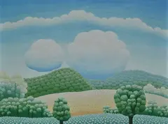 Landscape by Ivan Rabuzin, 1973, Signature and date lower right., offered May 2021