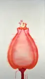 Fu Lei, Flower, 2005, Signature and date lower right. Certificate of authenticity and origin Vecchiato New Art Galleries