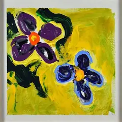 Without title by Mario Schifano, 1990, On the reverse: signature. Authentication of the author on photo; authentic Mario Schifano Foundation General, offered May 2021
